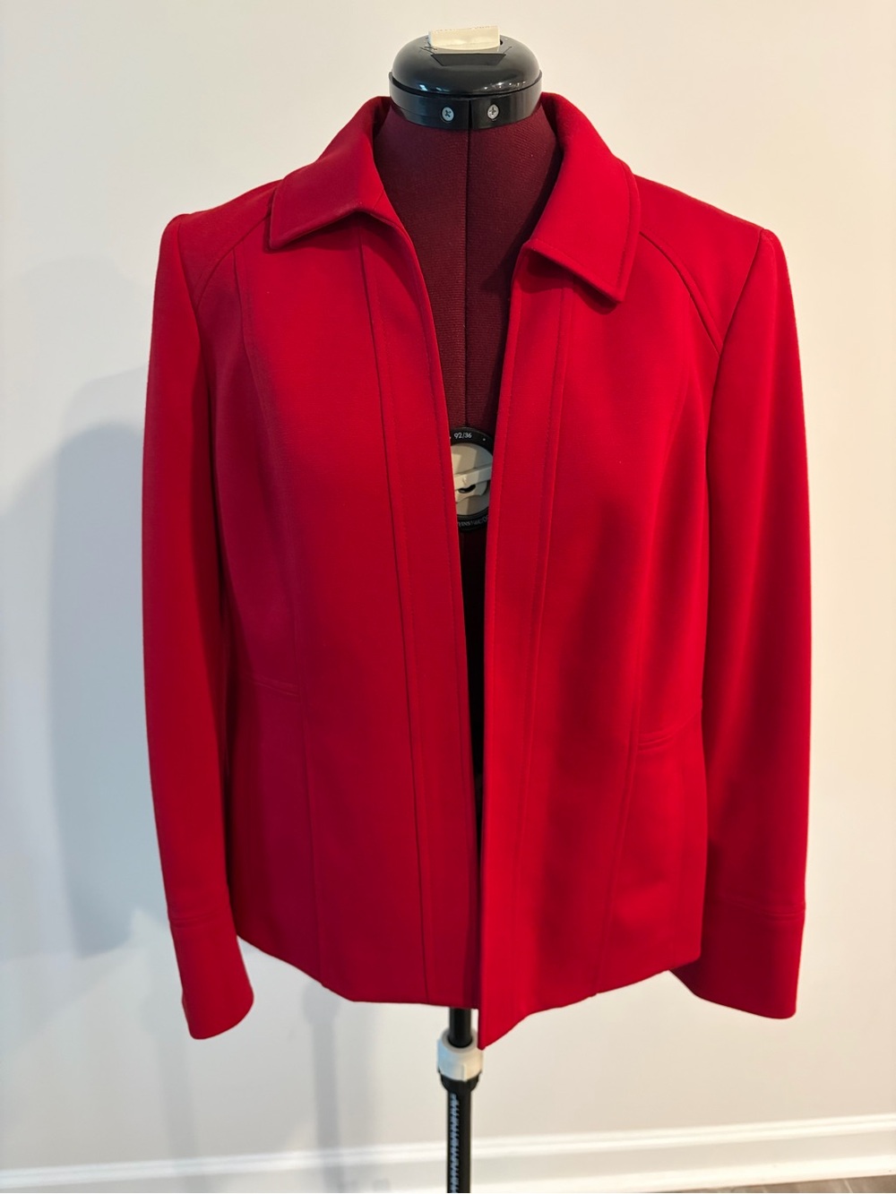 Kasper Red Women's Blazer Jacket
